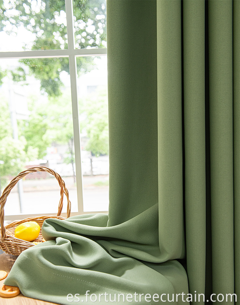 Plain Cotton Window Curtain